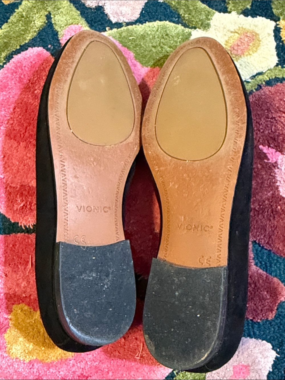 Vionic Black Suede Willa Loafers - Picture 3 of 5